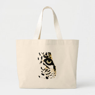 Leopard Eye Large Tote Bag