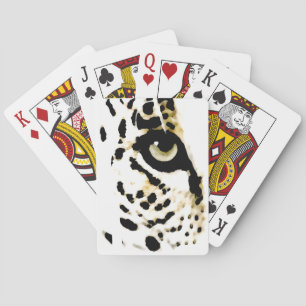 Leopard Eye Playing Cards
