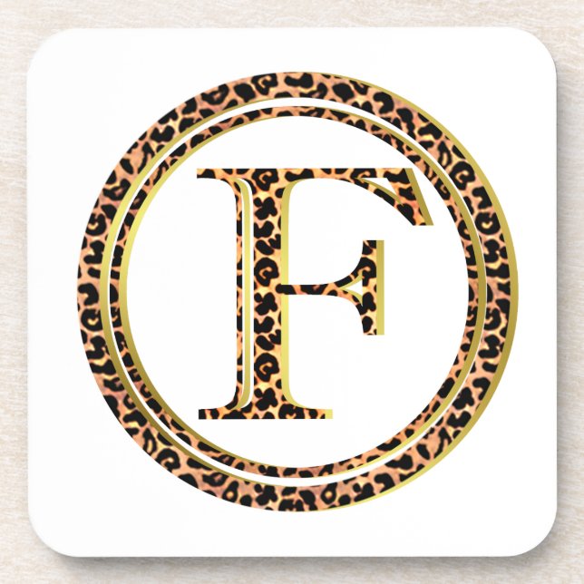 leopard F Coaster (Front)