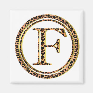 leopard F Magnet