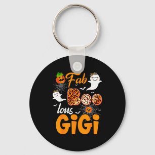 Leopard Fab Boo Lous Gigi Soky Halloween Costume G Key Ring