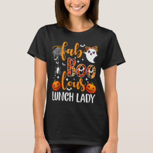 Leopard Fab Boo Lous Lunch Lady Matching Group Tee