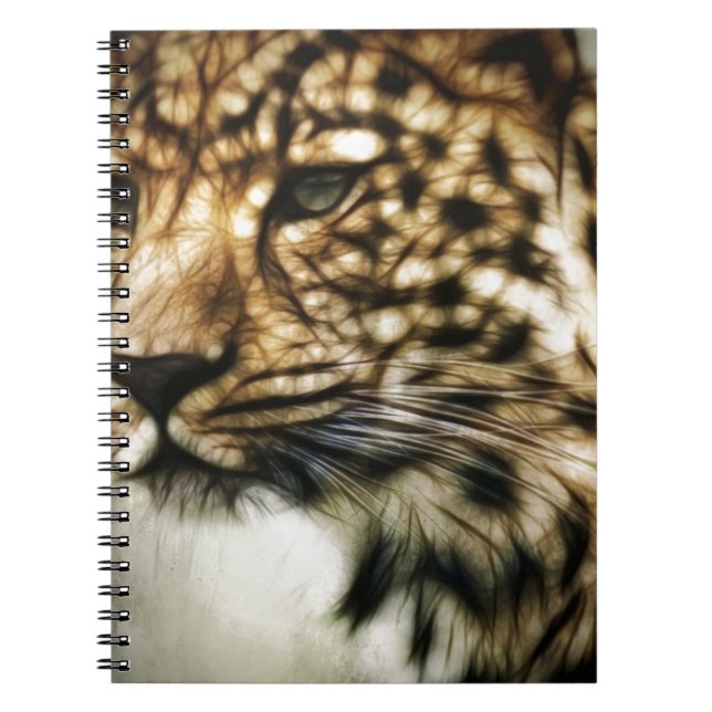 Leopard face notebook (Front)