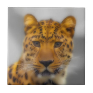 Leopard Face Tile