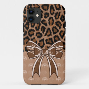 Léopard Fashion Nœud iPhone 11 Case