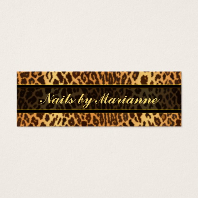 Leopard Faux Animal Print (Front)