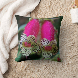 Leopard Flower Design Cushion