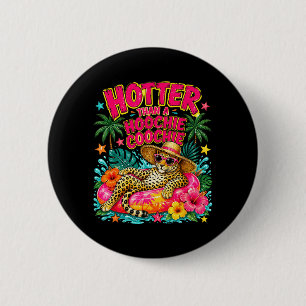Leopard Funny Lake Catch Phrase Summer 6 Cm Round Badge