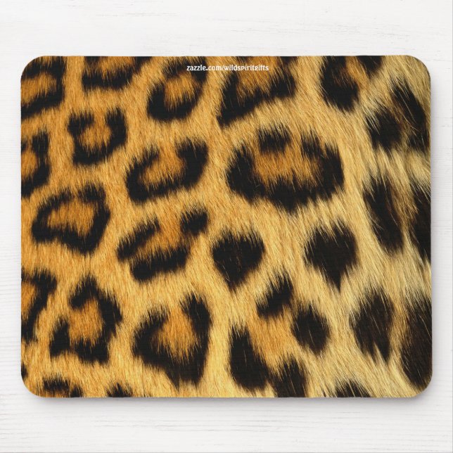 Leopard Fur African Wildlife Series Mouse Mat (Front)