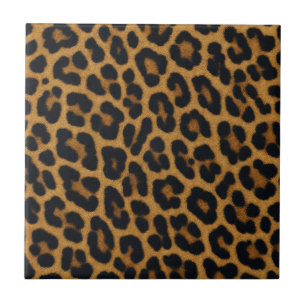 Leopard Fur Animal Pattern Tile
