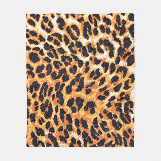 leopard fur as backgroundleopard,pattern,print,ski fleece blanket (Front)
