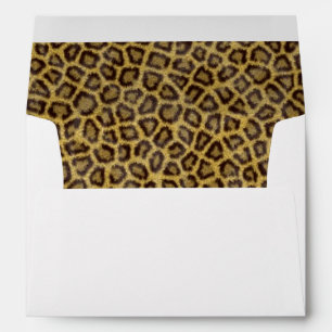 Leopard Fur Envelope