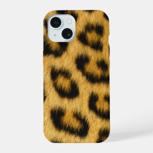 Leopard Fur iPhone 15 Case