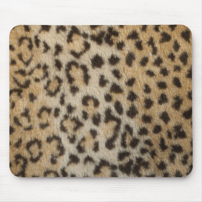 Leopard Fur Mouse Mat (Front)