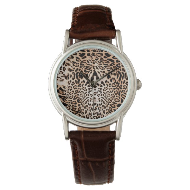 Leopard Fur Pattern   Watch (Front)