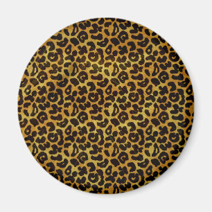 Leopard Fur Print Animal Pattern Magnet