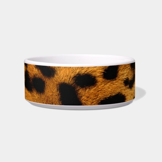 Leopard Fur Print Bowl (Front)