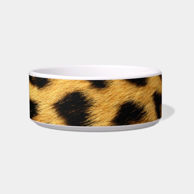 Leopard Fur Print Bowl (Front)