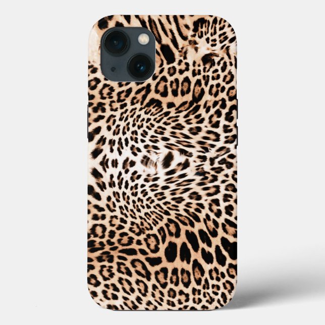 Leopard Fur Print Case-Mate iPhone Case (Back)