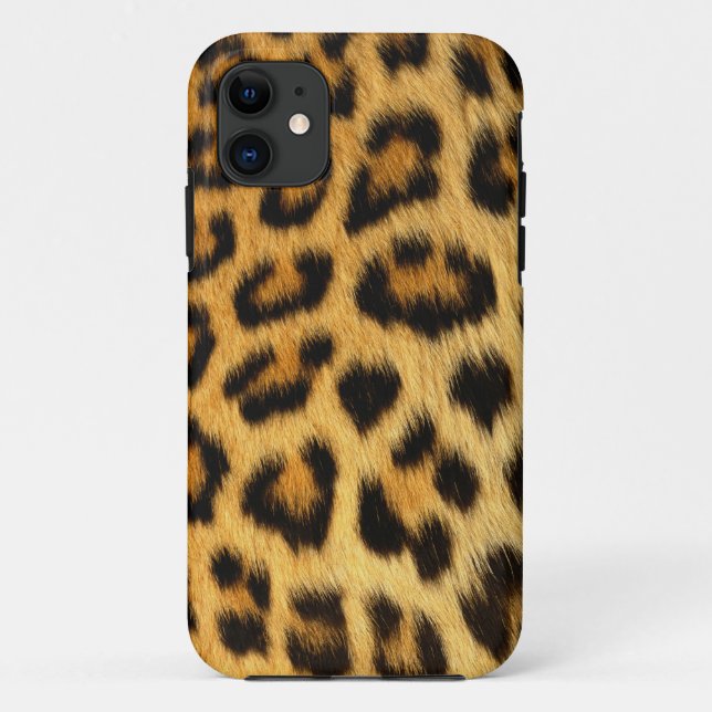 Leopard Fur Print Case-Mate iPhone Case (Back)