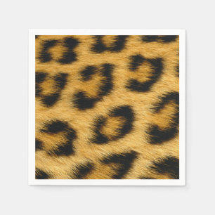Leopard Fur Print Napkin