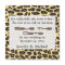 Leopard Fur Save the Date