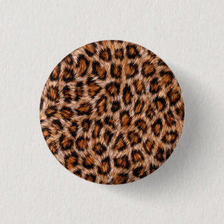 Leopard Fur Spots Pattern 3 Cm Round Badge