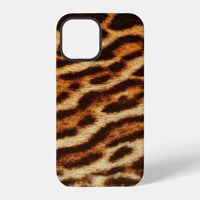 Leopard fur textures. Animal print iPhone Case (Back)