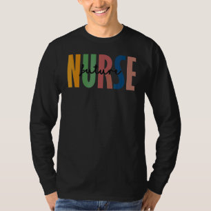 Leopard Future Nurse Nursing Student School T-Shirt