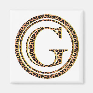 leopard G Magnet