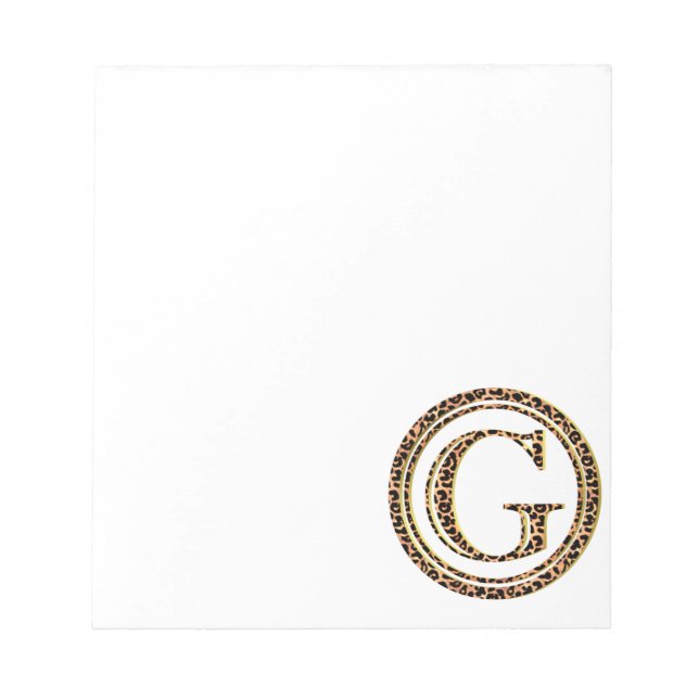 leopard G Notepad (Front)