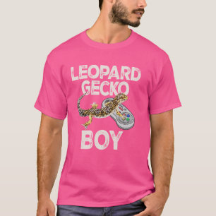 Leopard Gecko Boy Video Game Lizard & Reptiles Gam T-Shirt