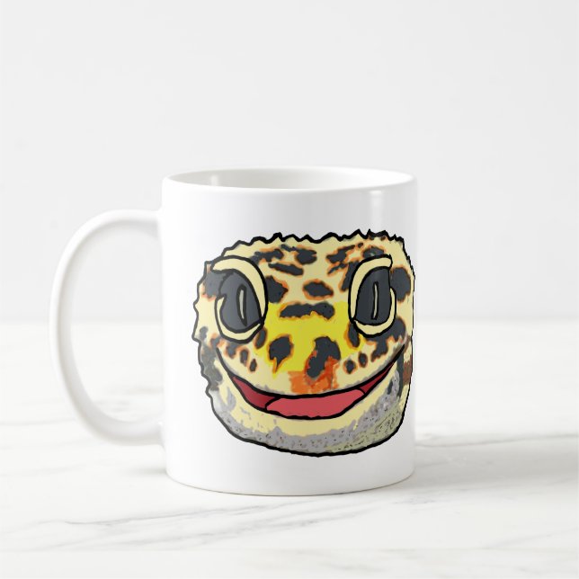 Leopard Gecko Coffee Mug (Left)