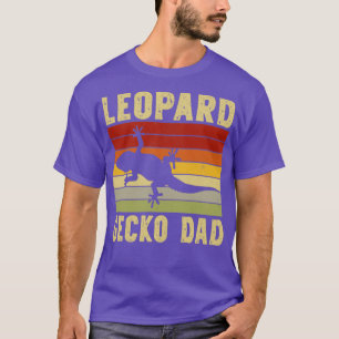 Leopard Gecko Dad perfect gifts Fathers Day christ T-Shirt