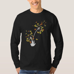 Leopard Gecko Dandelion Flower Animal Owner T-Shirt