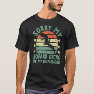 leopard gecko gecko for girls lizard T-Shirt
