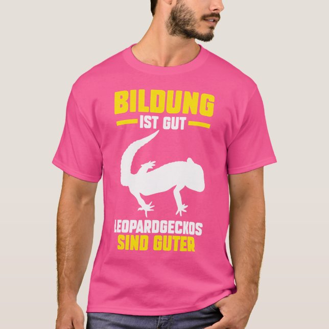 Leopard Gecko Gecko T-Shirt (Front)