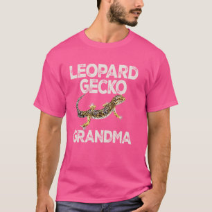 Leopard Gecko Grandma Lizard & Reptiles Common leo T-Shirt