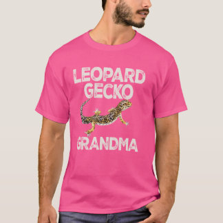 Leopard Gecko Grandma Lizard & Reptiles Common leo T-Shirt