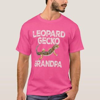 Leopard Gecko Grandpa Lizard & Reptiles Common leo T-Shirt