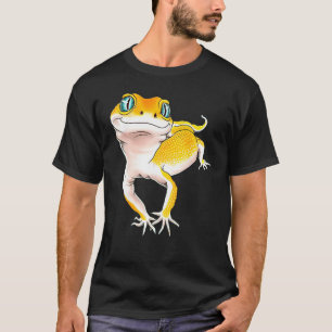 Leopard Gecko  I Love My Gecko Gecko Dad T-Shirt
