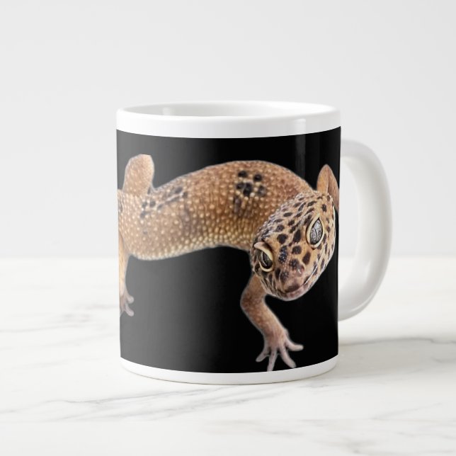  Leopard Gecko  Large Coffee Mug (Front Right)