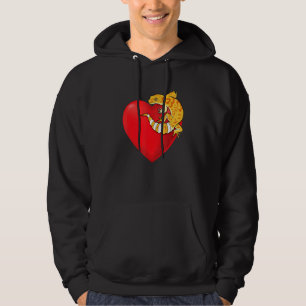 Leopard Gecko Leopard Gecko Love Cute Gecko On Hea Hoodie