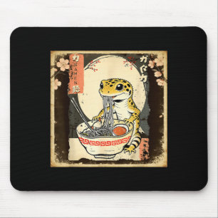 Leopard Gecko Lizard Ramen Crested Gecko Japanese Mouse Mat
