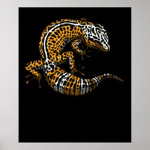 Leopard Gecko Lizard Reptile Poster