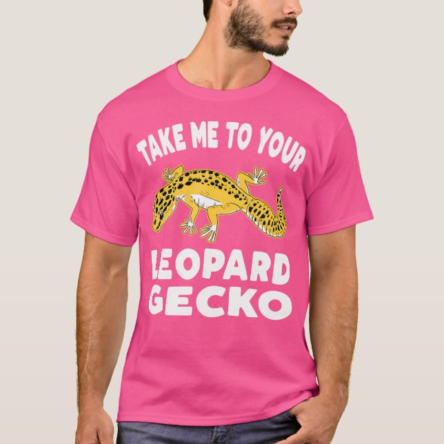 Leopard Gecko Lizard T-Shirt (Front)