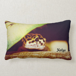 Leopard Gecko Lumbar Cushion