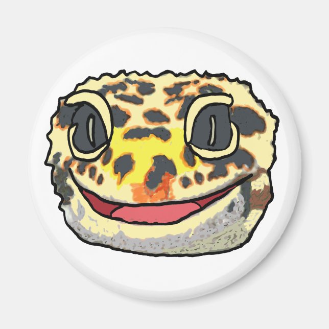 Leopard Gecko Magnet (Front)