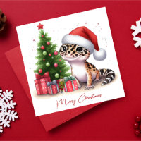 Leopard Gecko Merry Christmas