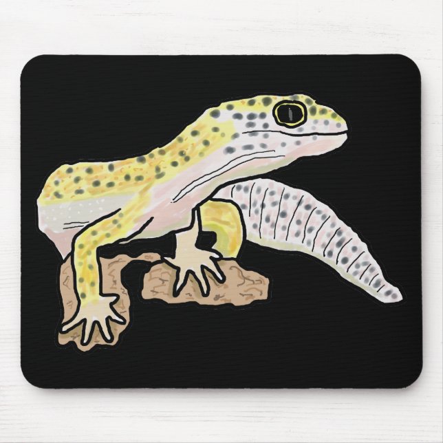 Leopard Gecko Mouse Mat (Front)